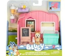 Bluey - BLUEY mini žaidimų rinkinys su ledų parduotuve (90243)