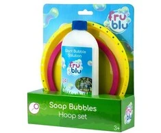 TM Toys Muilo burbulų rinkinys su lankeliu Fru Blu 0,4L, 3+, spalvotas