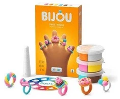 TM Toys Ei, Clay Bijou žiedai, saldainiai