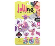 TM Toys JELLI REZ. PAPUOŠALŲ GAMYBOS RINKINYS - GYVŪNAI