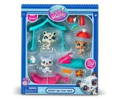 Littlest Petshop TM žaislai Mažylių naminių gyvūnėlių parduotuvė Sniego diena