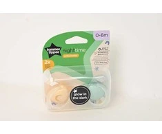 TOMMEE TIPPEE TTP43338095 čiulptukai NIGHT TIME 0-6m mix 2pack