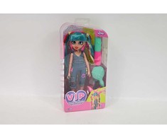 TM Toys Lėlė VIP Pets Hair Academy Lexie su ilgais plaukais