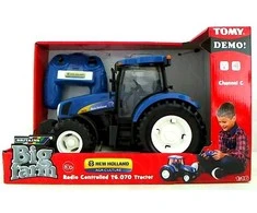 TOMY Britains traktor New Holland RC T6 43305 /2