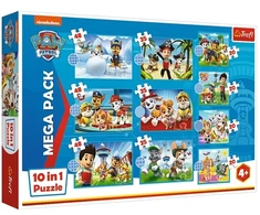 Trefl DĖLIONĖ 10 viename Drąsioji letenų patrulių komanda 96012