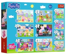 Trefl DĖLIONĖ 10 viename Peppos juokingasis pasaulis 96013