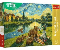 Trefl Dėlionė 100 vnt. - Kapibaros