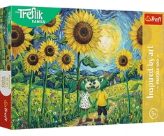 Trefl Dėlionė 100 vnt. - Pasivaikščiojimas tarp saulėgrąžų
