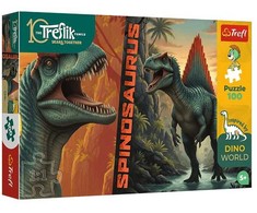 Trefl Dėlionė 100 InspiredByDinoWorld Spinosaurus 16582