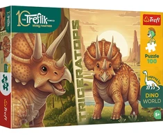 Trefl Dėlionė 100 vnt. - Triceratopsas