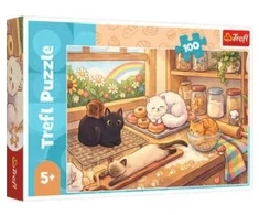 Trefl Dėlionė 100 Kociaki łobuziaki 16559