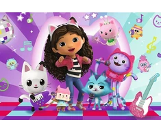 Trefl Dėlionė 100 vnt. - Gabby's Dollhouse + kolekcinis plakatas