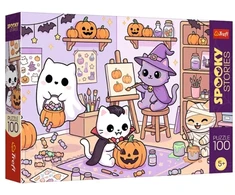 Trefl DĖLIONĖ 100 SpookyStories Mažojo mago dirbtuvės 16607
