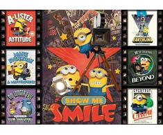 Trefl Dėlionė 1000 vnt. - Pakalikai ir monstrai (Minions 3 filmo kadrai)