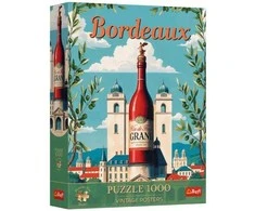 Trefl Dėlionė 1000 PremPlus Vintage Poster Bordo 12135