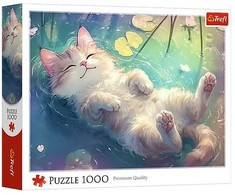 Trefl Dėlionė 1000 Purrfekcyjny relaks 10983