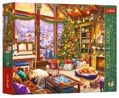 Trefl Dėlionė 1000 XMAS PremPlus wišteczny wieczór 12171