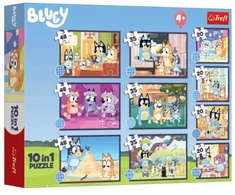 Trefl Dėlionė 10w1 Historia BLUey 96011