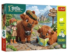 Trefl Dėlionė 160 InspiredByTrends Urocza krówka 15449