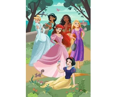 Trefl Dėlionė 160 vnt. - Disney princesės + kolekcinis plakatas