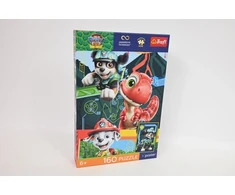 Trefl Dėlionė 160 PremPlus Kids Dinozaur.przyg.PsiP.15434