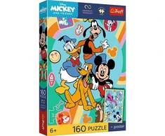 Trefl Dėlionė 160 PremPlus Kids Mysia godzinaDisney 15440