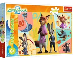 Trefl Dėlionė 160 vnt. - Zootropolis 2