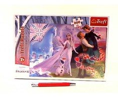 Trefl Dėlionė 200 vnt. - Magiškas seserų pasaulis, Frozen 2