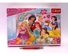 Trefl Dėlionė 200 vnt. - Džiaugsmingas princesių pasaulis
