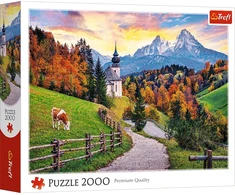 Trefl Dėlionė 2000 vnt. - Bavarijos Alpės rudenį