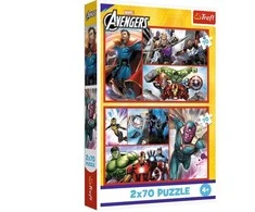 Dėlionė TREFL AVENGERS Dėlionių rinkinys, 2 x 70 det.