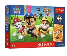 Trefl Dėlionė 30 PremPlus Kids Psiaki w drodze 18346
