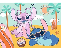 Trefl Dėlionė 30 vnt. - Lilo &amp; Stitch + kolekcinis plakatas
