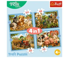 Trefl Dėlionė 207 vnt. - Treflikų ūkis
