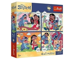 Trefl Dėlionė 4IN1 TREFL PREMIUM SPACE STICH PUD8
