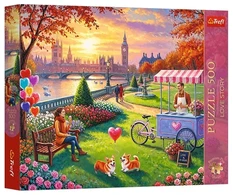 Trefl Dėlionė 500 PremPlus LoveStory Romant.Londyn 37620