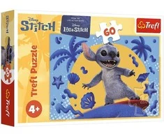 TREFL DISNEY STITCH Dėlionė „Diena su Stiču“, 60 det.