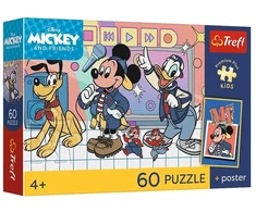 Trefl Dėlionė 60 PremPlus Kids Mysia ekipa / Disney 17433