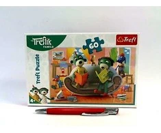 Trefl Dėlionė 60 vnt. - Treflikai: Skaitymas kartu