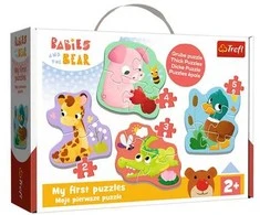 TREFL 36135 Dėlionė Baby Classic Baby Animals