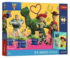 Trefl dėlionė, 24 detalės, Trefl Maxi Žaislai ir draugai, P8