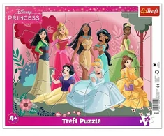 Trefl Dėlionė „Princess Time“ / „Disney“ 25 rėmeliai 31452