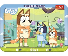 Trefl Dėlionė 10 vnt. - Bluey ir Bingo