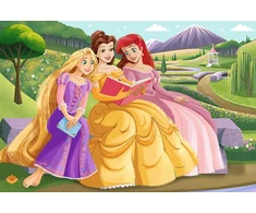 Trefl Dėlionė 60 vnt. - Disney princesės + kolekcinis plakatas