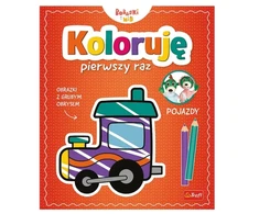 Trefl *****Pirmą kartą spalvinu Transporto priemonės Ks79797