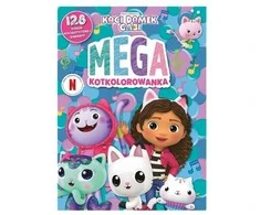 Trefl Gabi kačių namelis. Mega CAT spalvinimo knygelė