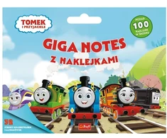 Trefl Impacto Gifts Tomek i Przyjaciele. Giga notes su naklejkami
