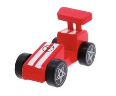 TREFL 61693 Medinis automobilis Raudona Racer