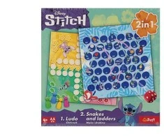 Trefl Dvipusis stalo žaidimas Gyvatės ir kopėčios Lilo &amp; Stitch