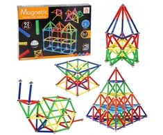 Trifox Klocki magnetyczne 92 vnt. A-0966 91806